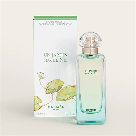 hermes jardin sur le nil gift set|hermes perfume green bottle.